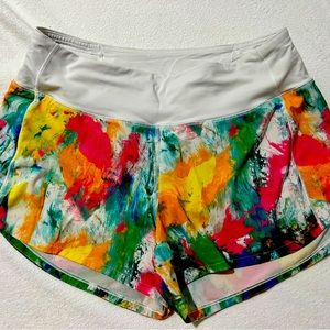 Lululemon Speed Up Run Shorts - High Rise, 4" Length - designed for running.